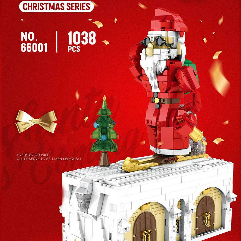 Reobrix 66001 Santa Coming Christmas 4 - KAZI Block
