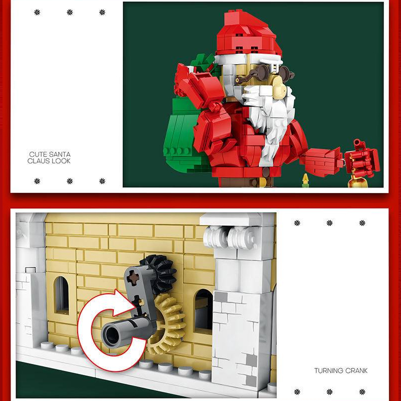 Reobrix 66001 Santa Coming Christmas 5 - KAZI Block