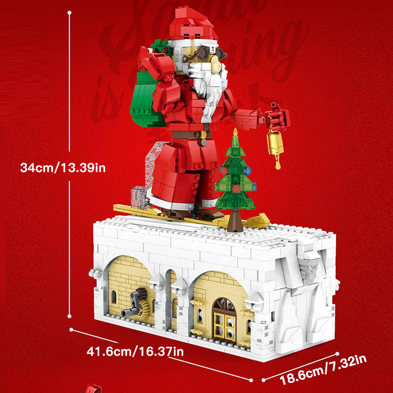 Reobrix 66001 Santa Coming Christmas 6 - KAZI Block