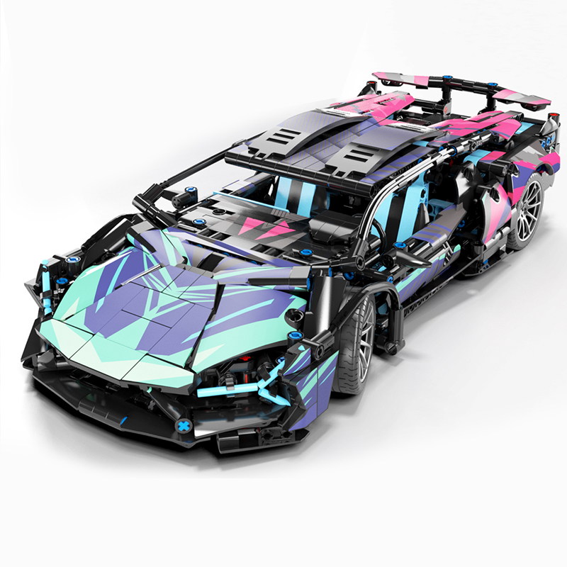 Custom 910 Cyberpunk Lamborghini 7 - KAZI Block