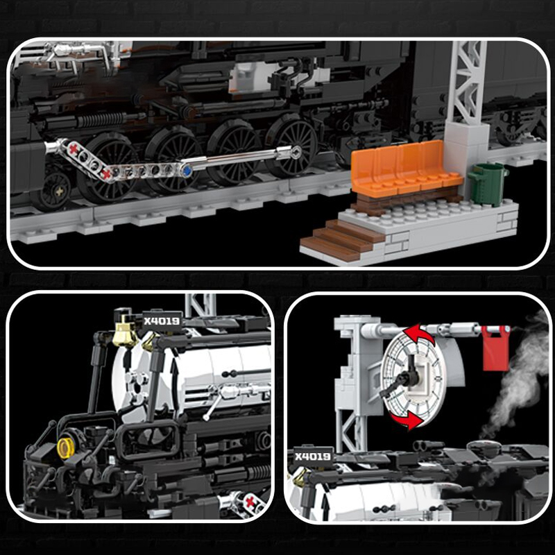 DK 80014 Big Boy Simulation Train 2 - KAZI Block