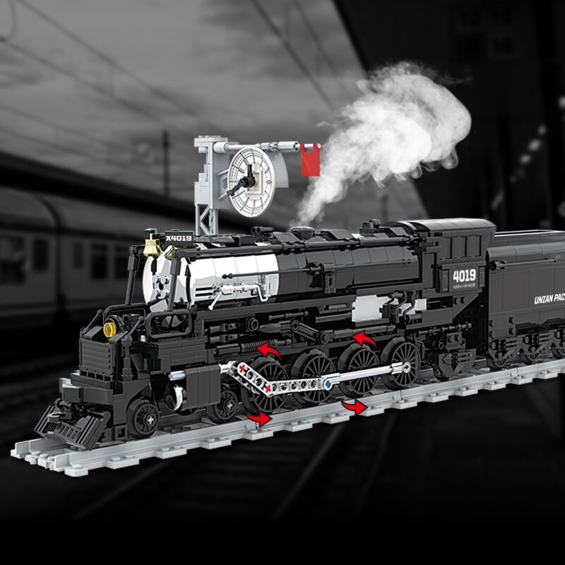 DK 80014 Big Boy Simulation Train 4 - KAZI Block