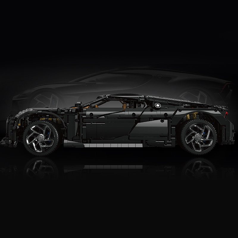Mould King 13163 Bugatti La Voiture Noire With Motor 3 - KAZI Block