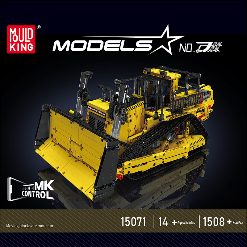 Mould King 15071 D11 Bulldozer 1 - KAZI Block