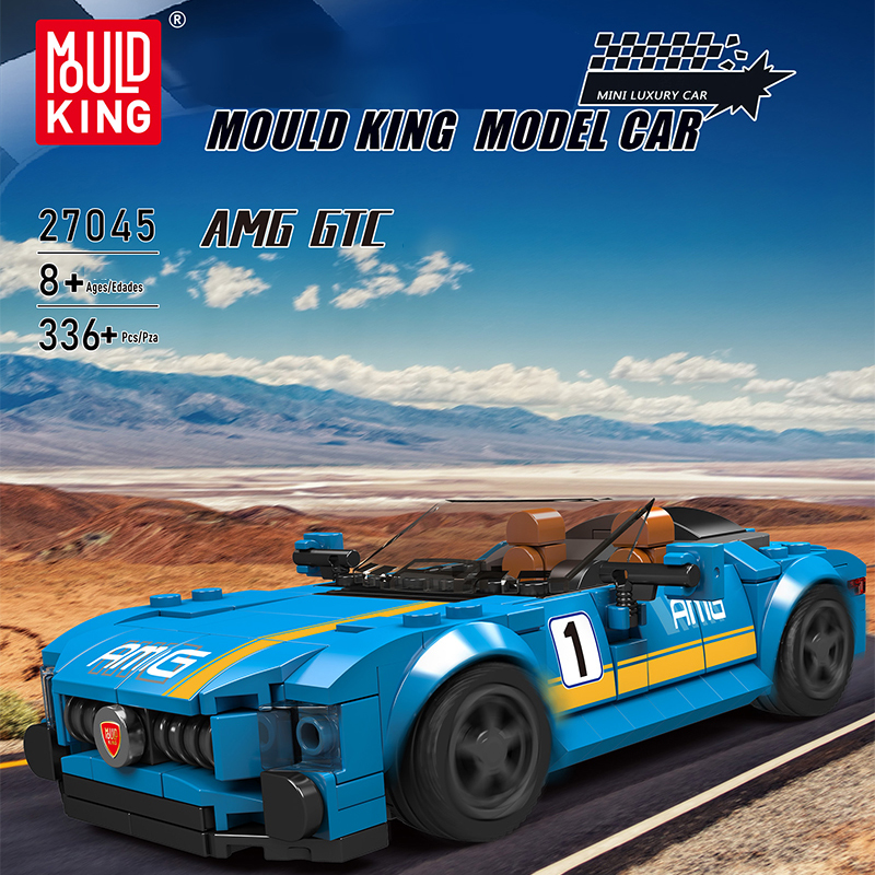 Mould King 27045 AMG GTC Speed Champions Racers Car 1 - KAZI Block