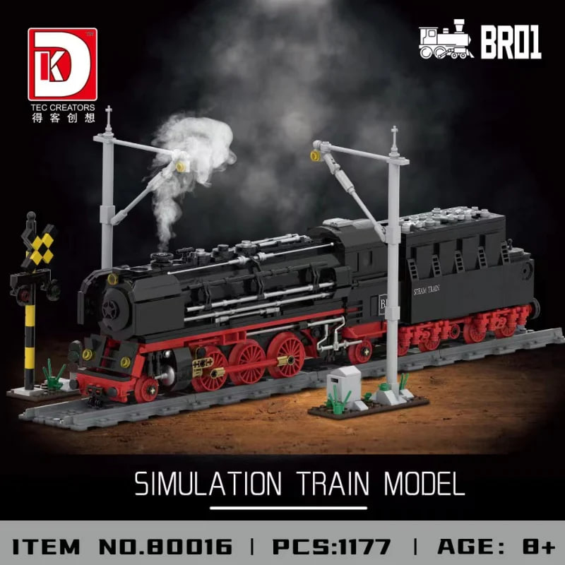 DK 80016 BR01 Simulation Train Model 6 1 - KAZI Block