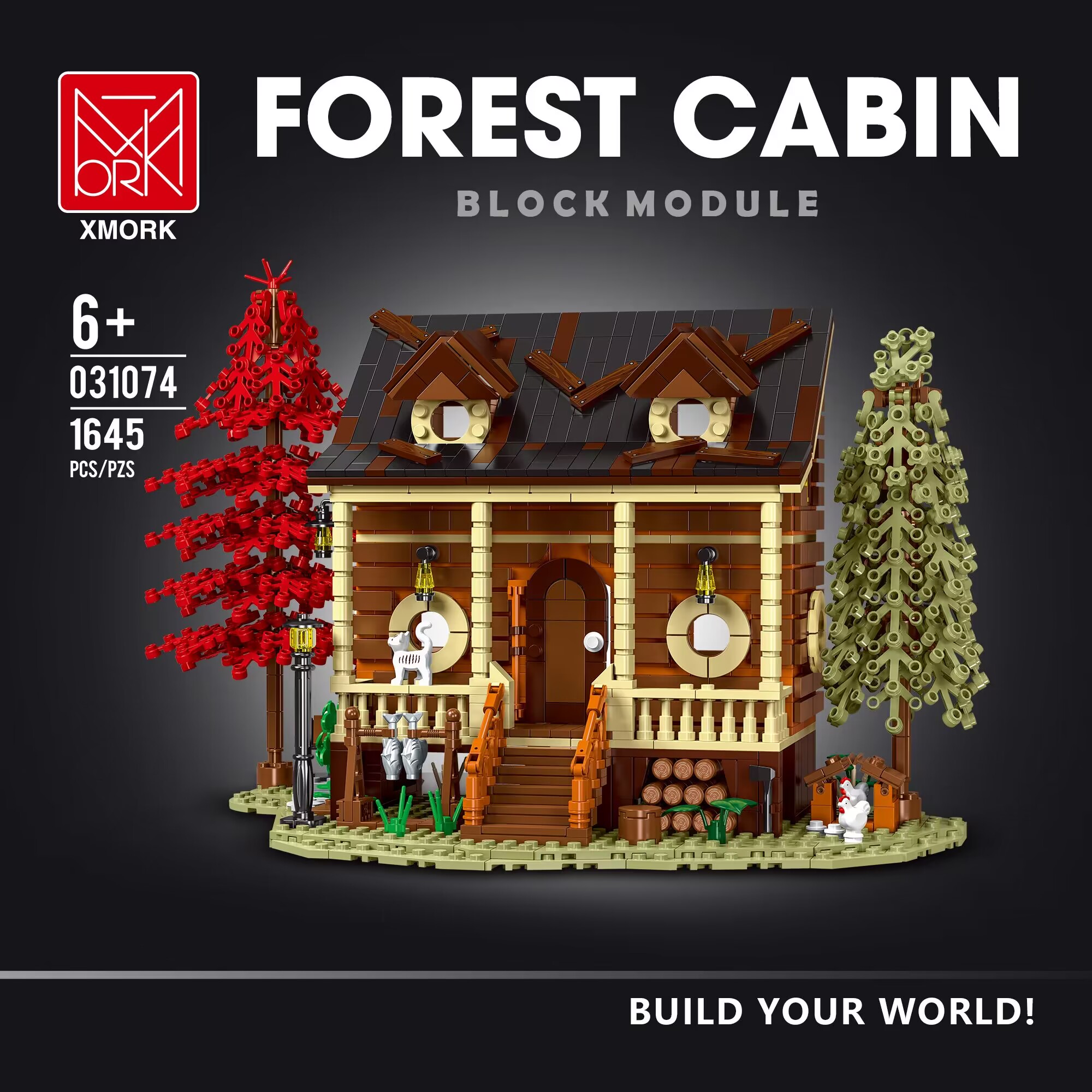 Mork 031074 Forest Cabin 1 - KAZI Block