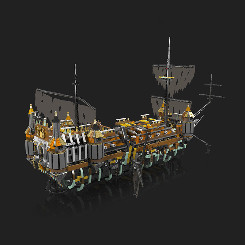 Mould King 13188 Mary Pirate Ship 3 - KAZI Block