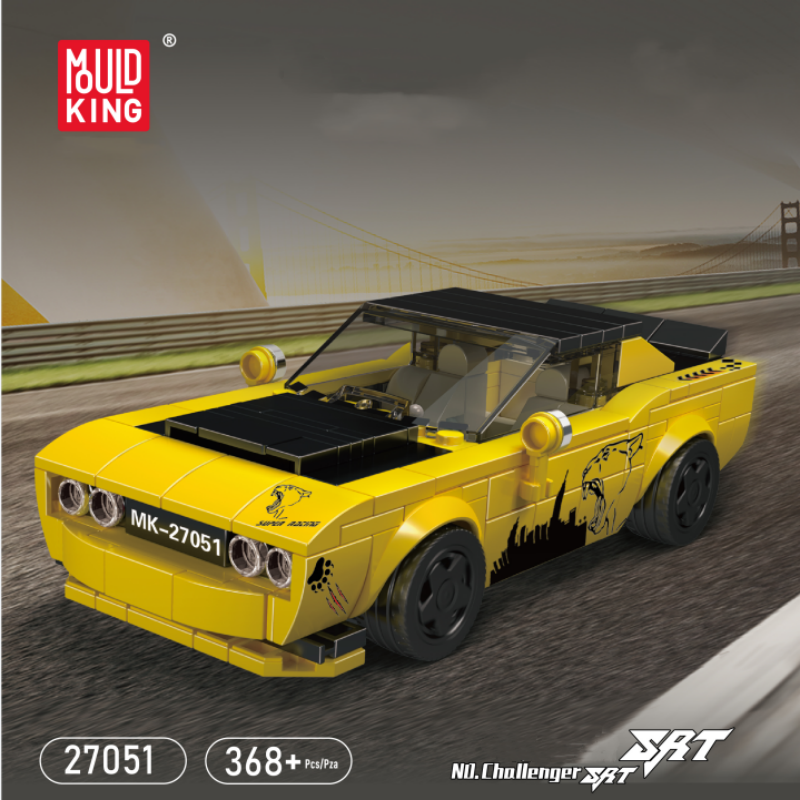 Mould King 27051 Challenger SAT Speed Champions Racers Car 1 - KAZI Block