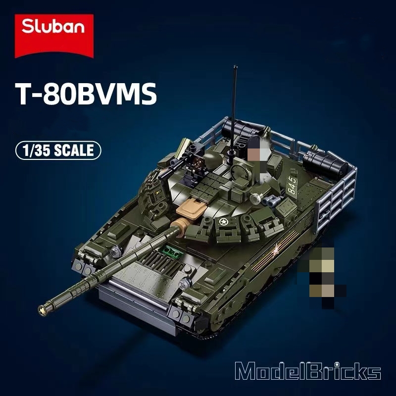 SLUBAN M38 B1178 T 80BVMS Tank 1 - KAZI Block
