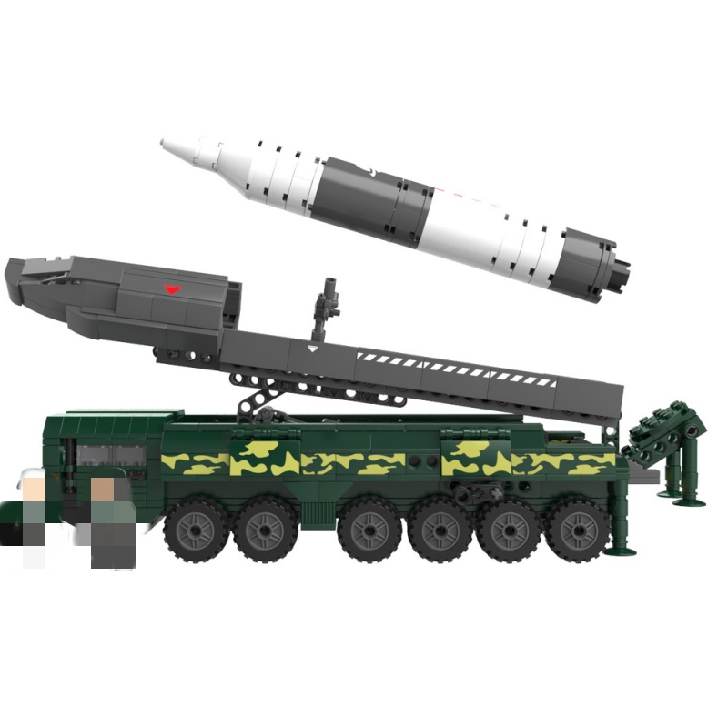 JAKI JK9105 Space Quest Sunrise Mobile Rocket Launcher 3 - KAZI Block