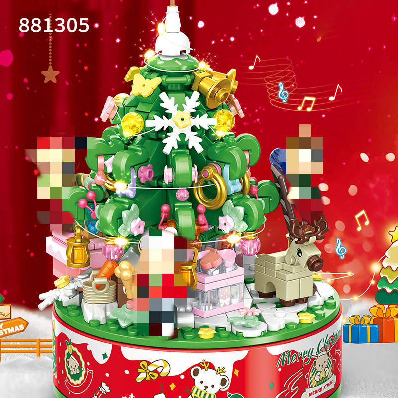 Panlos 881305 Teddy Bear Collection Christmas Music Box 1 - KAZI Block