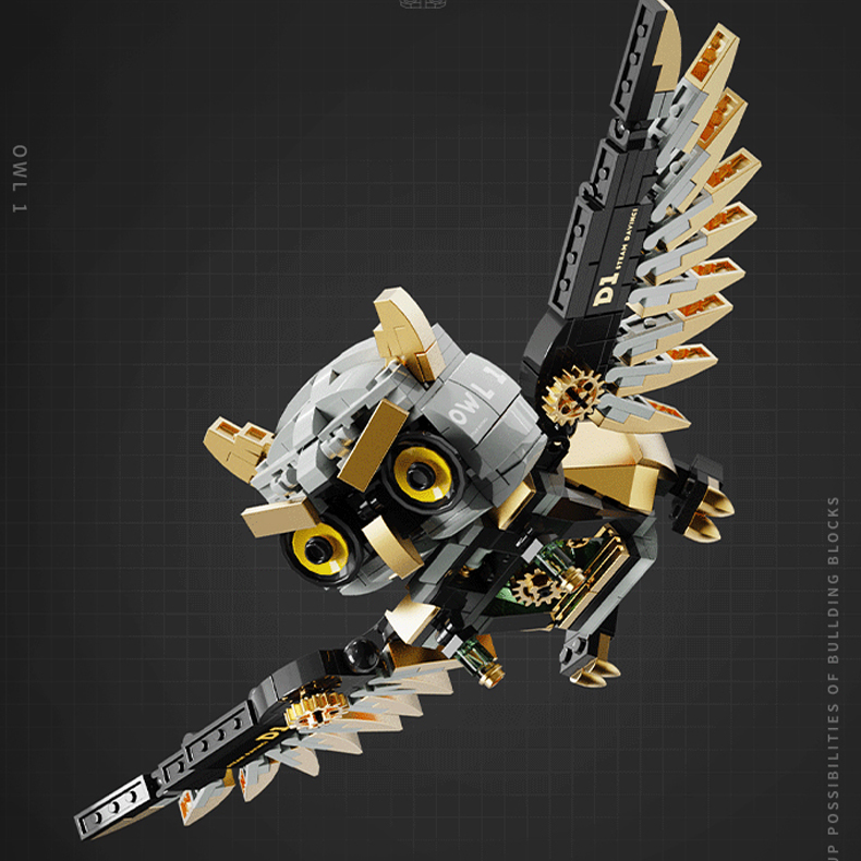 TUOMU T7003 Steam Davinci Owl 5 - KAZI Block