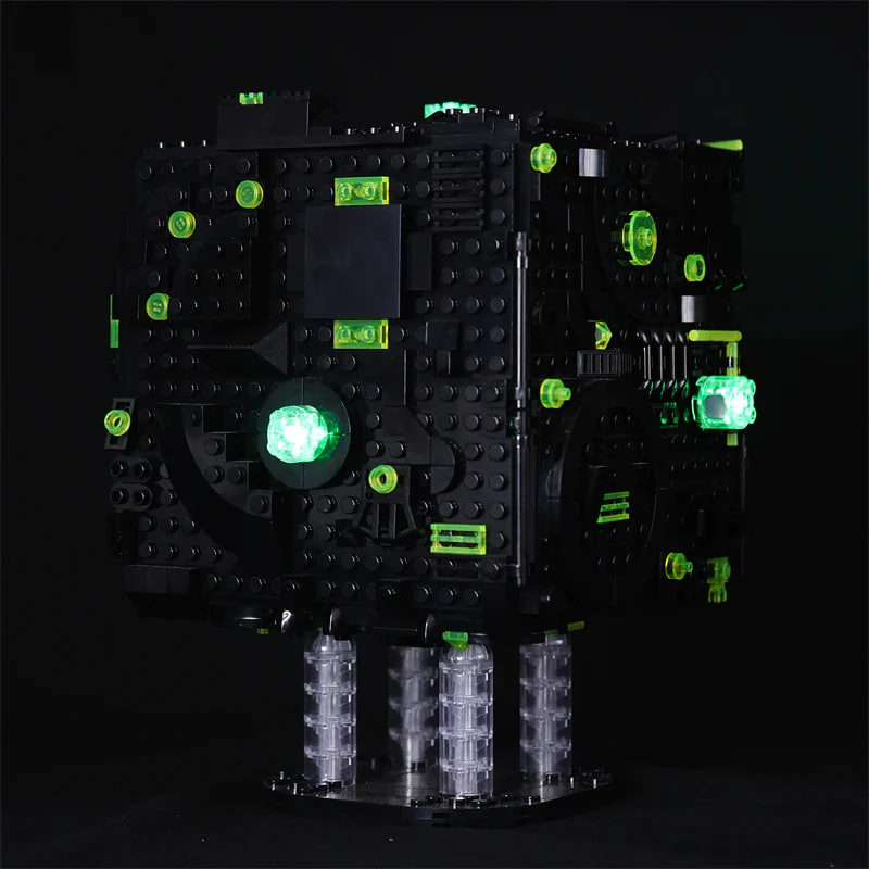 YOURBRICKS 60001 Star Trek Borg Cube with Lights 1 - KAZI Block