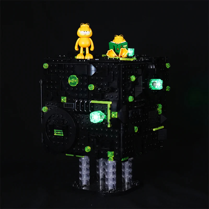 YOURBRICKS 60001 Star Trek Borg Cube with Lights 2 - KAZI Block