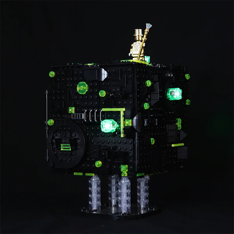 YOURBRICKS 60001 Star Trek Borg Cube with Lights 4 - KAZI Block