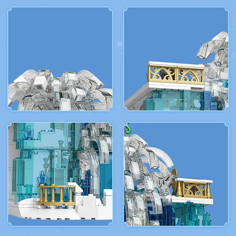 MouldKing 11009 Crystal Falls 4 - KAZI Block