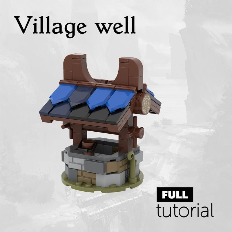 moc-78747-medieval-village-well1-1.png moc 78747 medieval village well1 1 - KAZI Block